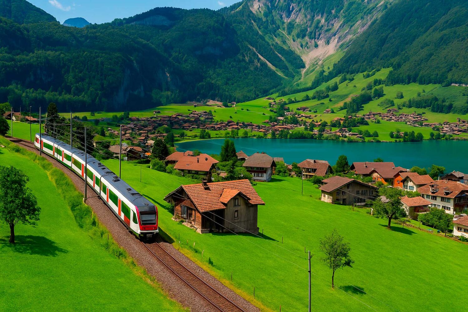 Switzerland offers a high standard of living and security